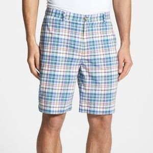 NEW - Vineyard Vines Golf Club Shorts - BLUE PLAID